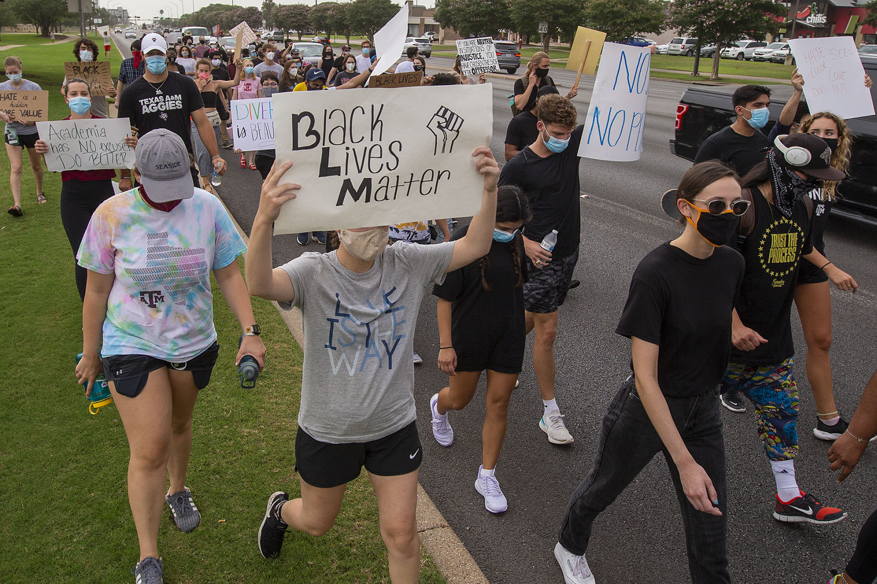 Protest march